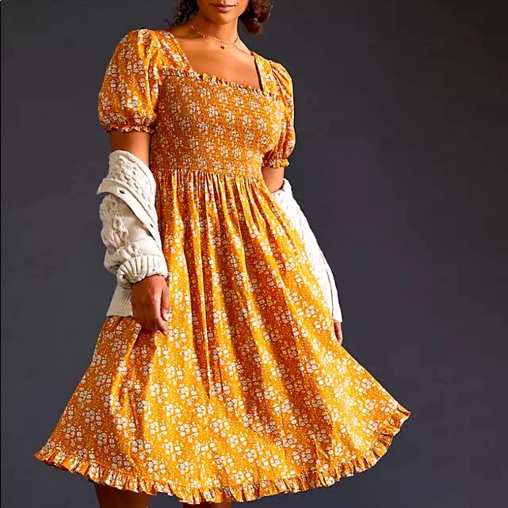 Anthropologie Mender Dress Sz 2X